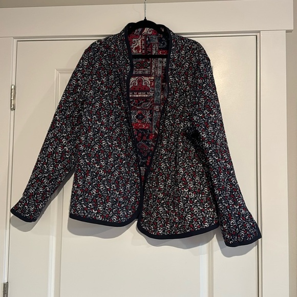 Marte Japanese Sustainable Clothing Reversible Quilted Womens Jacket Size Large - Picture 5 of 8